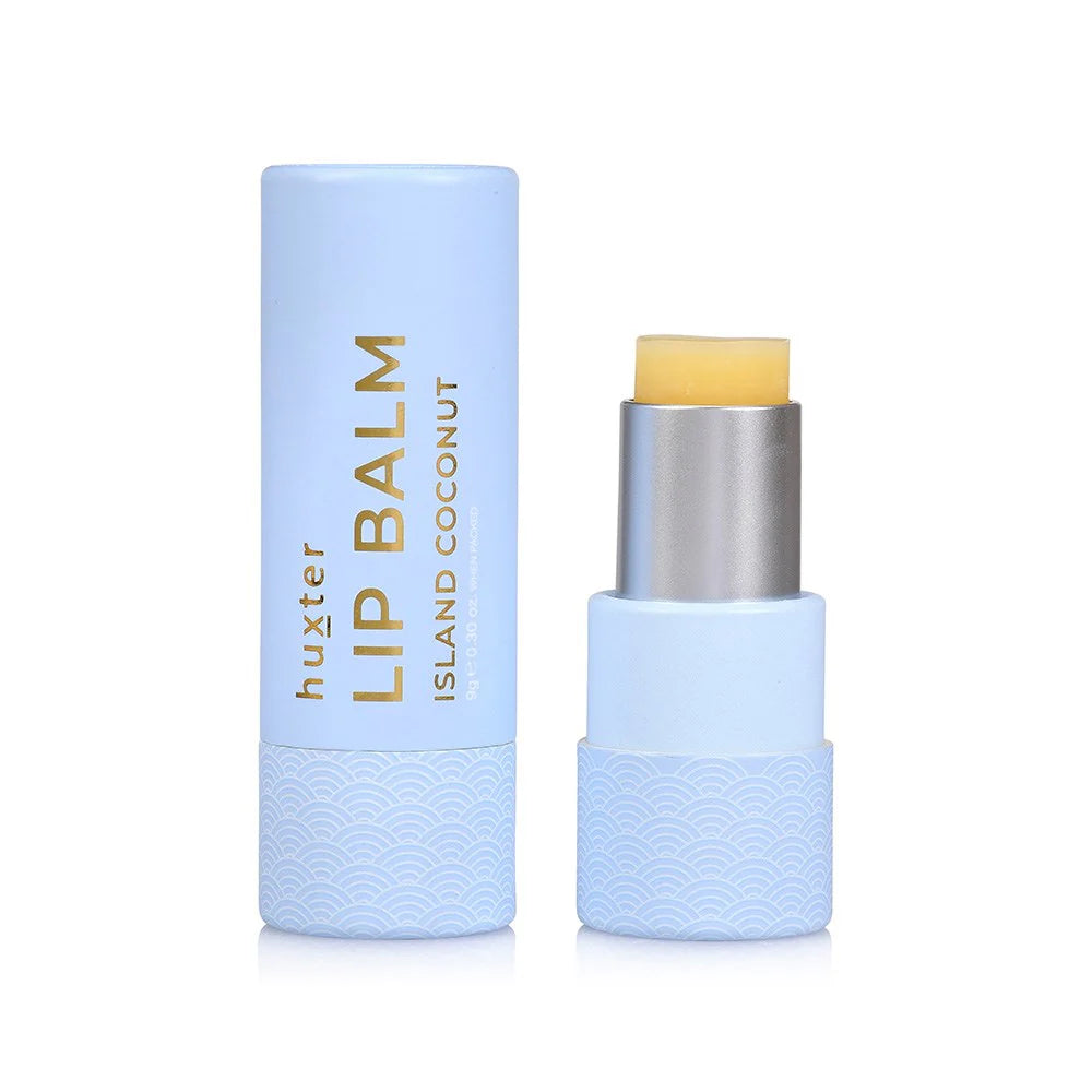 Huxter | Lip Balm - Island Coconut - Pale Blue - 9gm