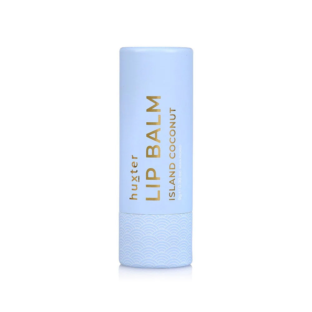Huxter | Lip Balm - Island Coconut - Pale Blue - 9gm