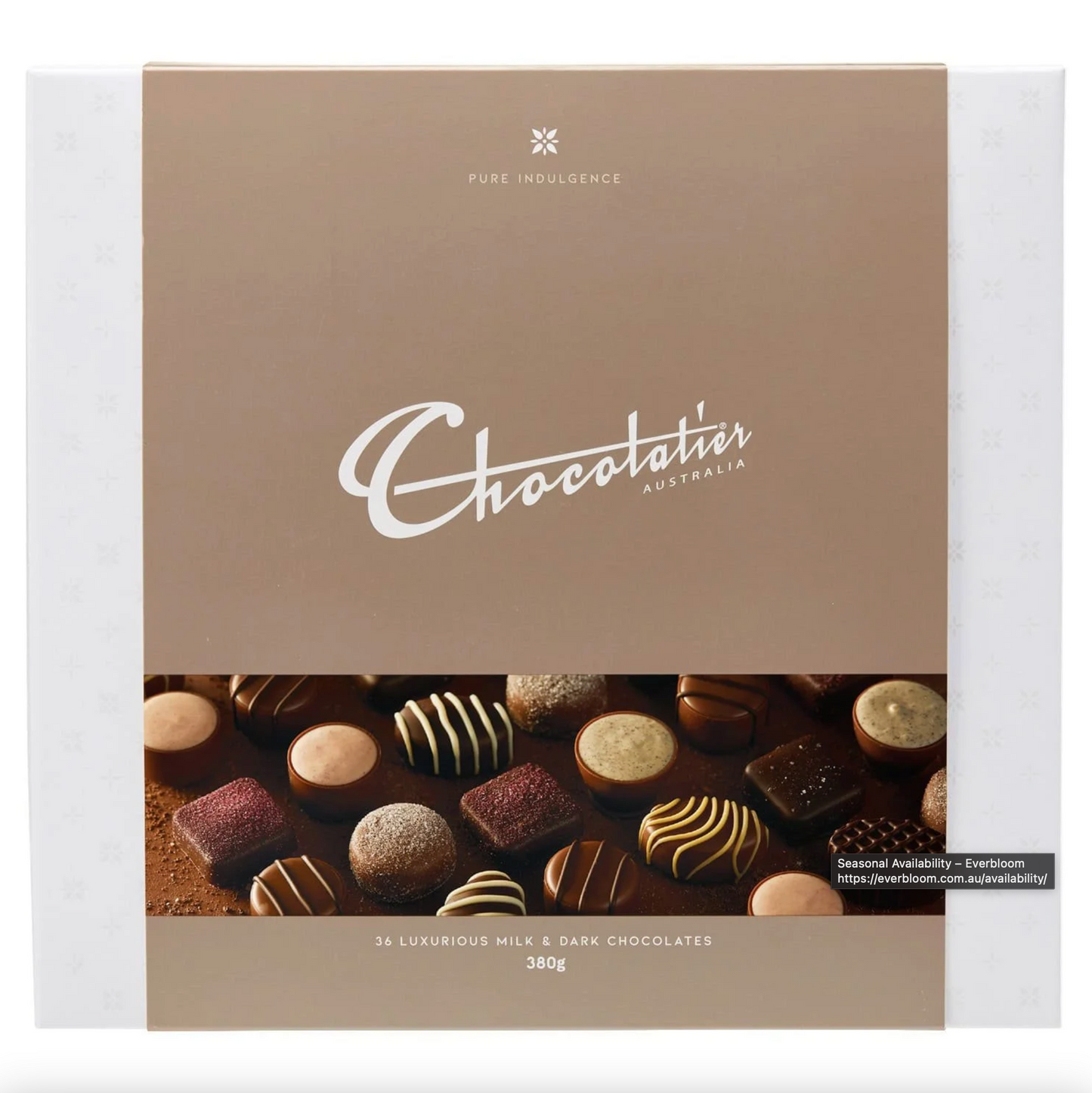 Pure Indulgence Milk & Dark Chocolates 380g