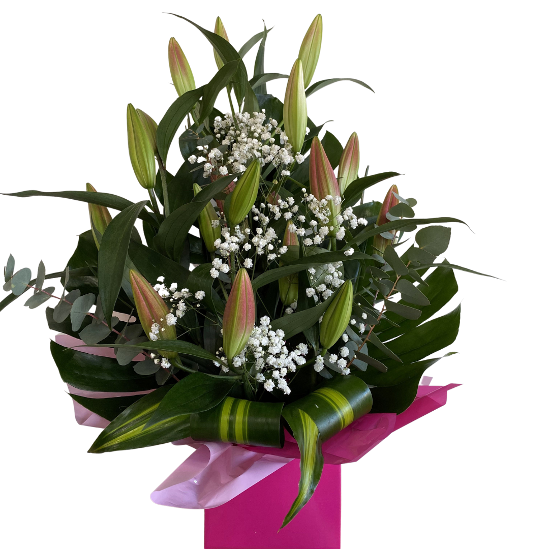 Large Box of Oriental Liliums - Chatsworth Flowers