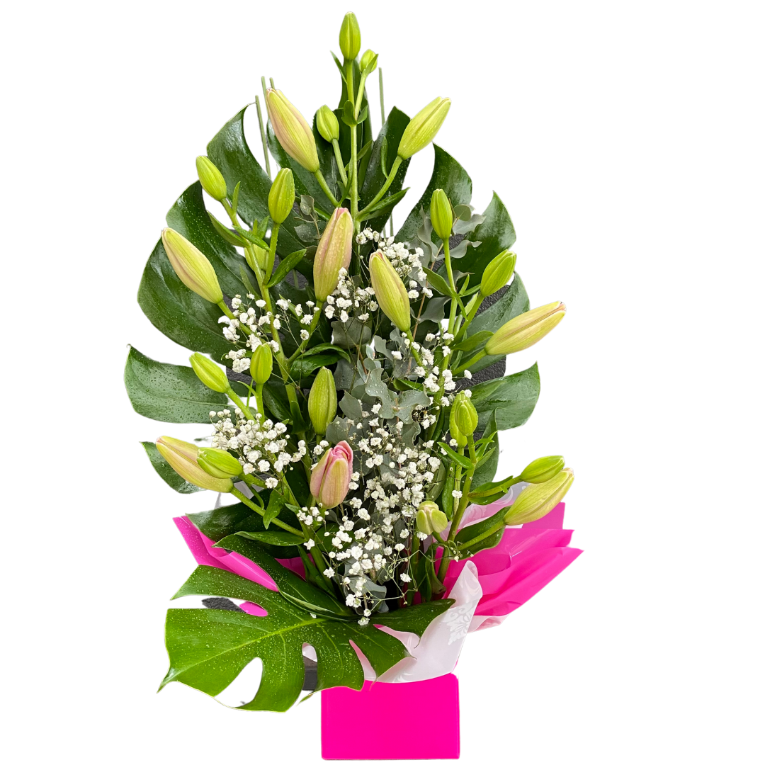 Small Box of Liliums - Chatsworth Flowers