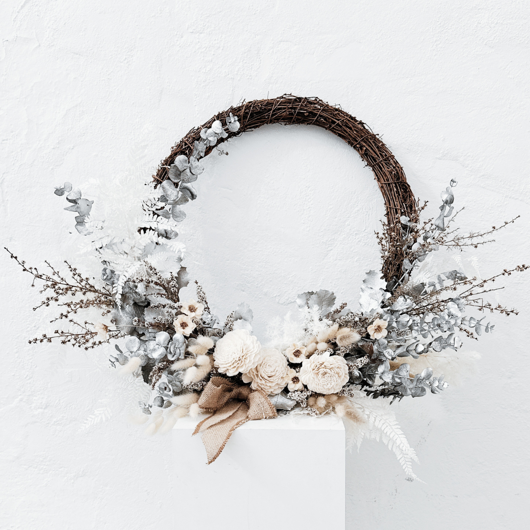 Holiday Wreath - Rustic Charm
