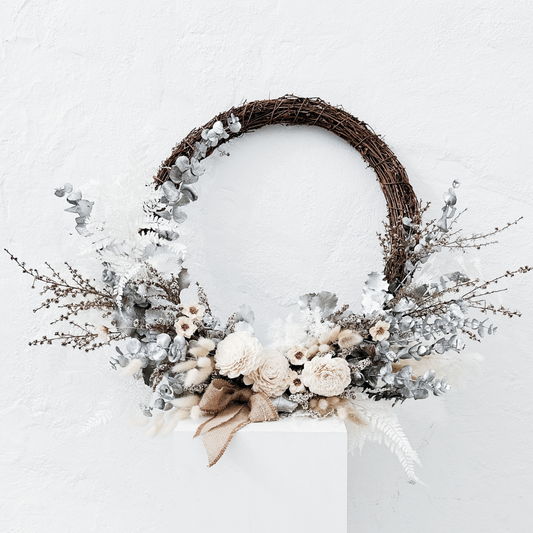 Holiday Wreath - Rustic Charm