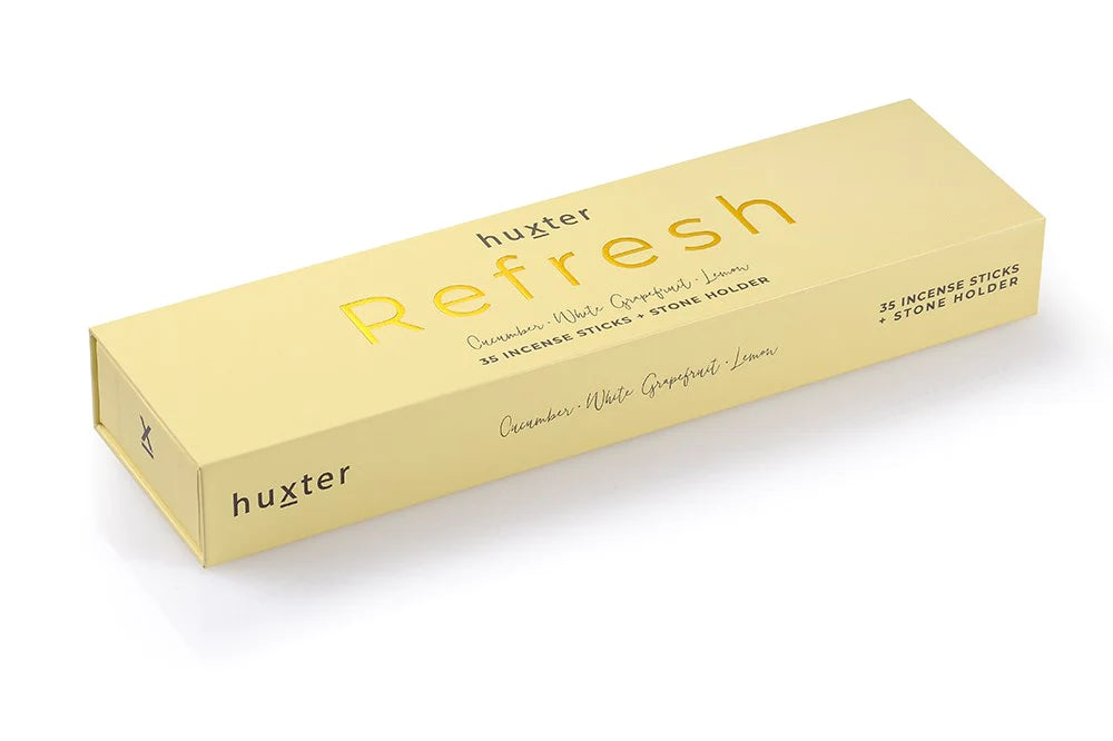 Huxter | Incense Sticks Gift Box - Pale Yellow - Refresh