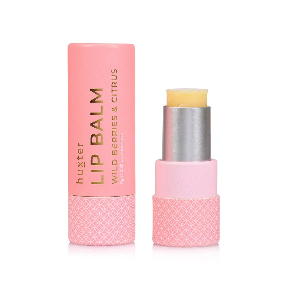 Huxter | Lip Balm - Wild Berries & Citrus - Pale Pink - 9gm
