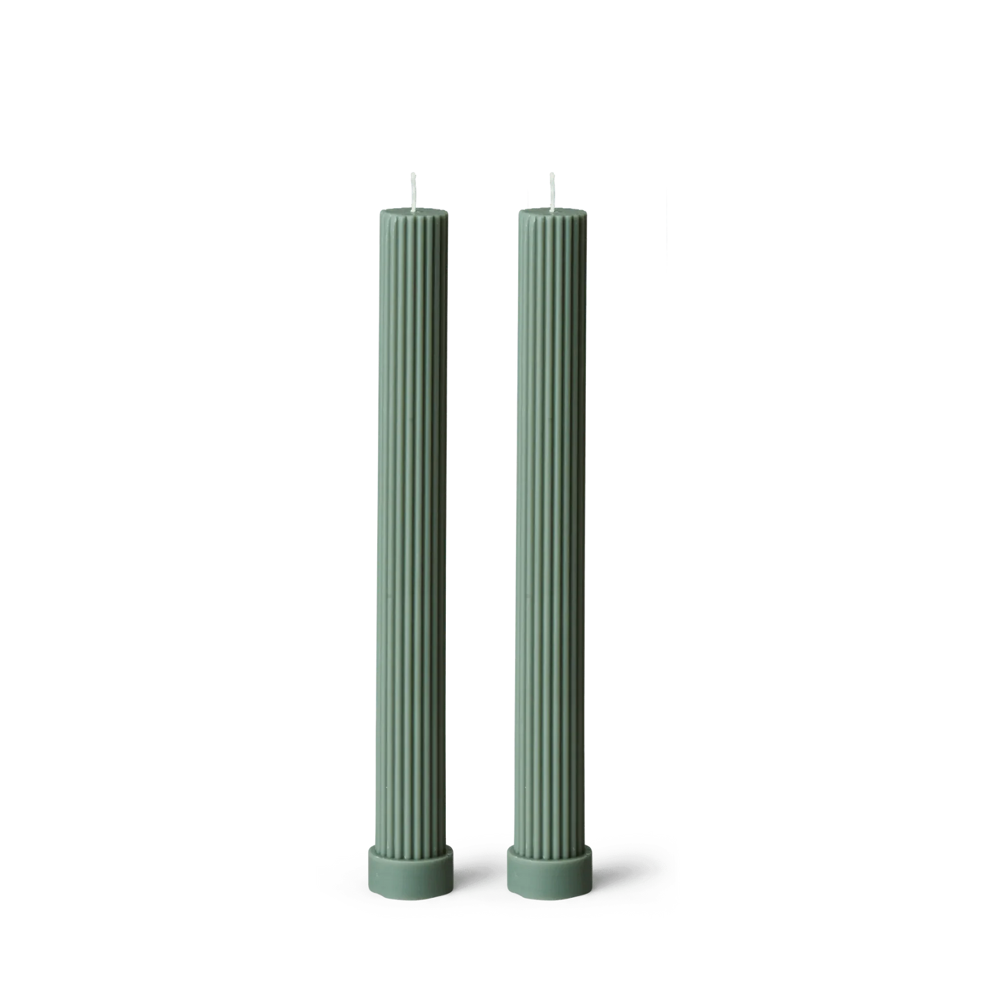 Black Blaze | Column Pillar Candle - Box of 2 - Eucalyptus