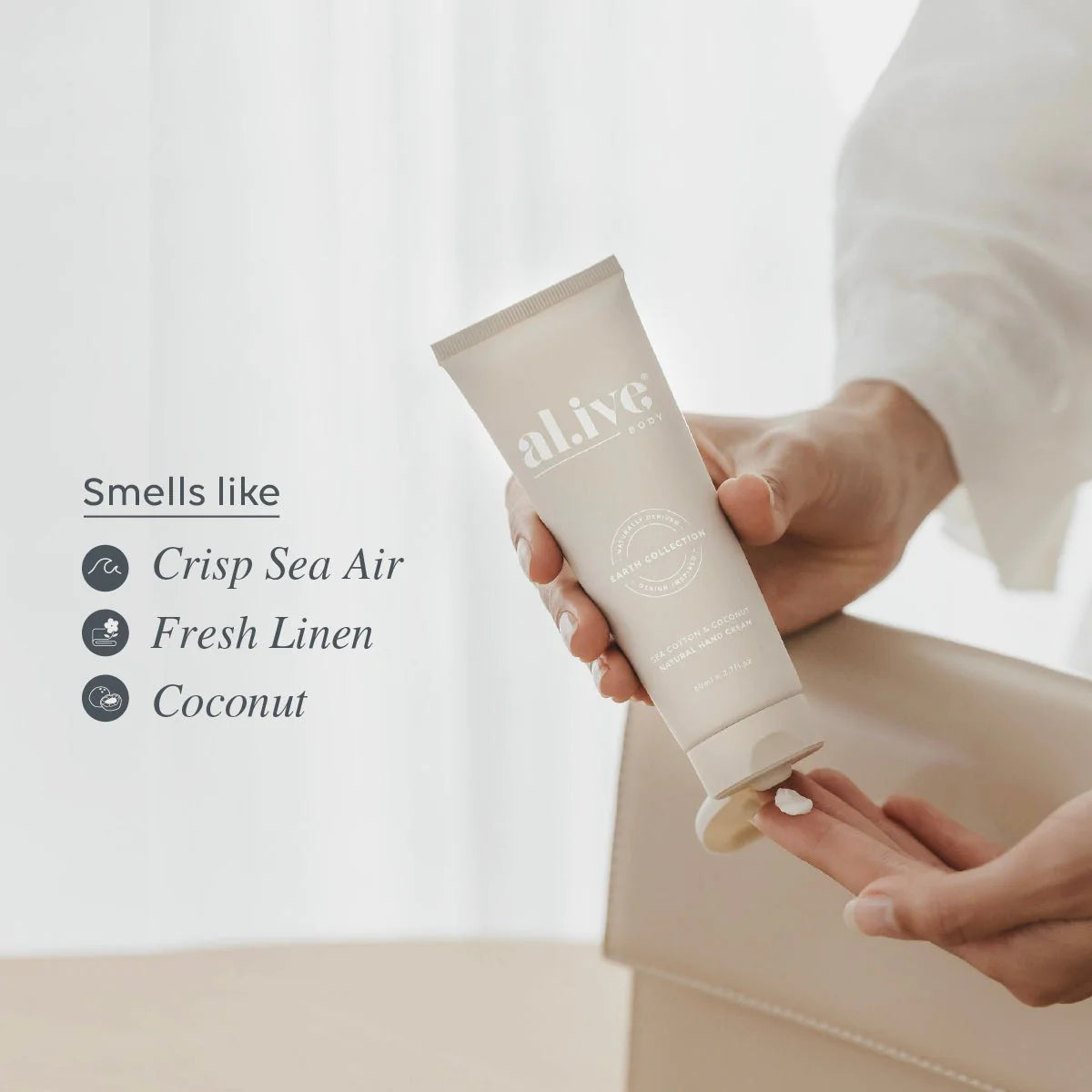 Al.ive Body | Hand Cream - Sea Cotton & Coconut