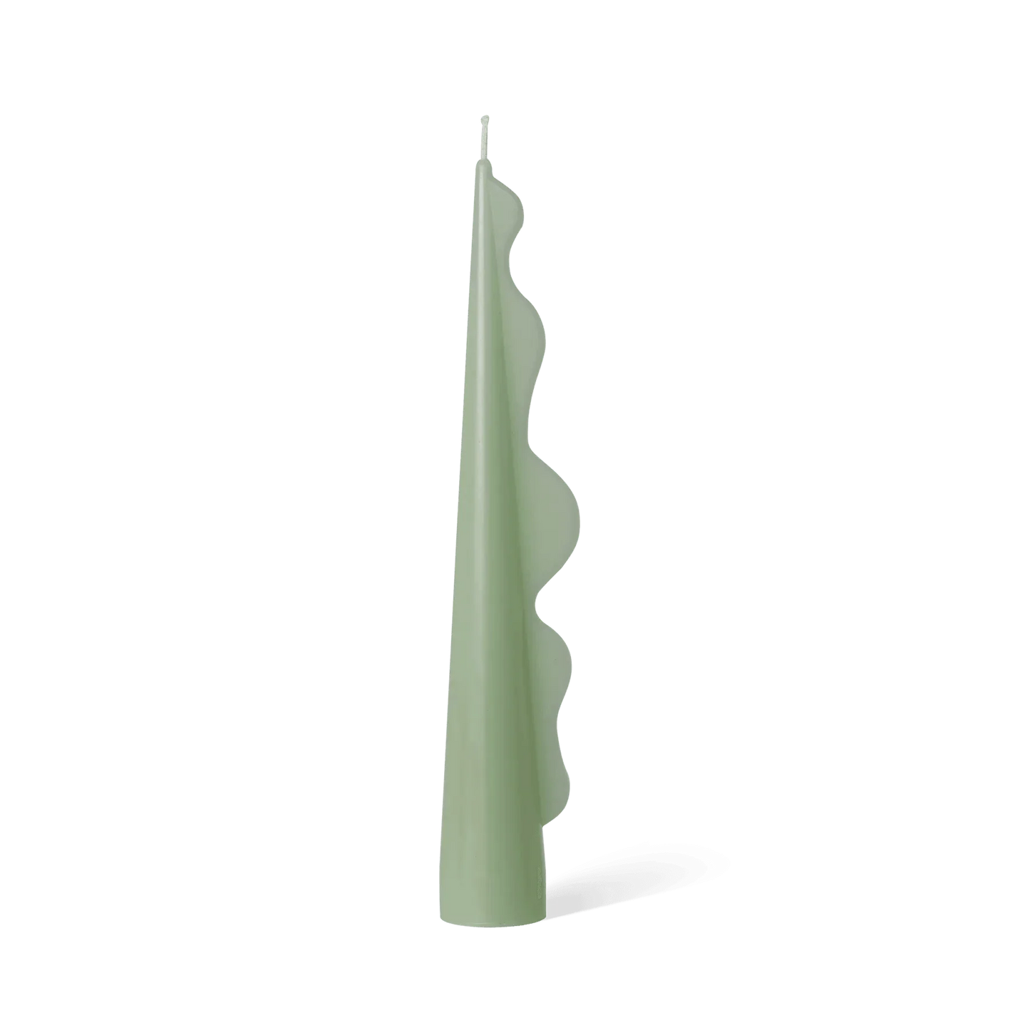 Black Blaze | Seaweed The Original - Beewax Pillar Candle - Mint