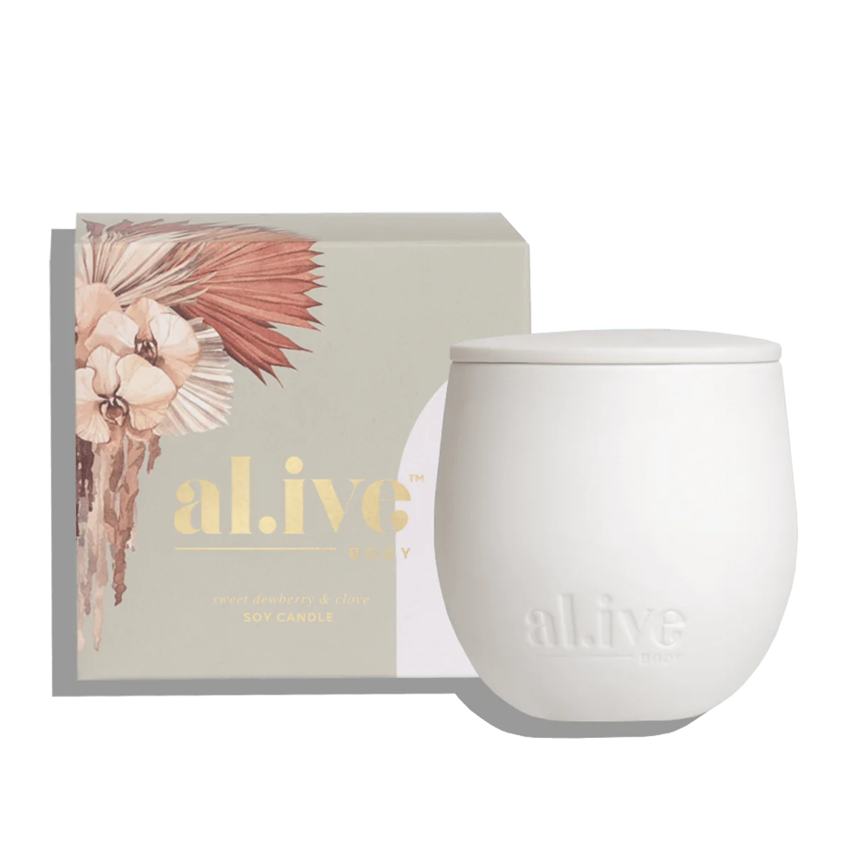Al.ive Body | Soy Candle - Sweet Dewberry & Clove