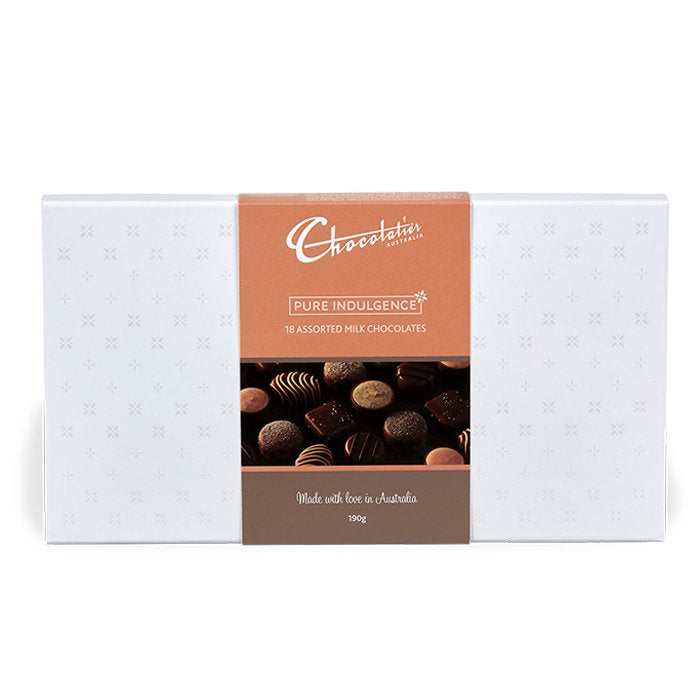 Chocolatier Pure Indulgence Milk Assortment 190g - Chatsworth Flowers