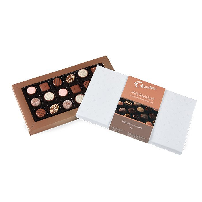 Chocolatier Pure Indulgence Milk Assortment 190g - Chatsworth Flowers