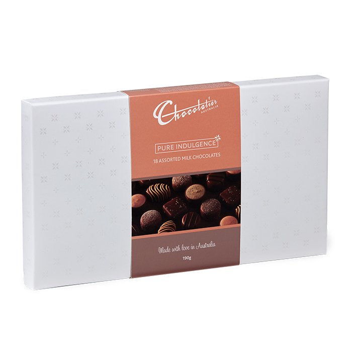 Chocolatier Pure Indulgence Milk Assortment 190g - Chatsworth Flowers