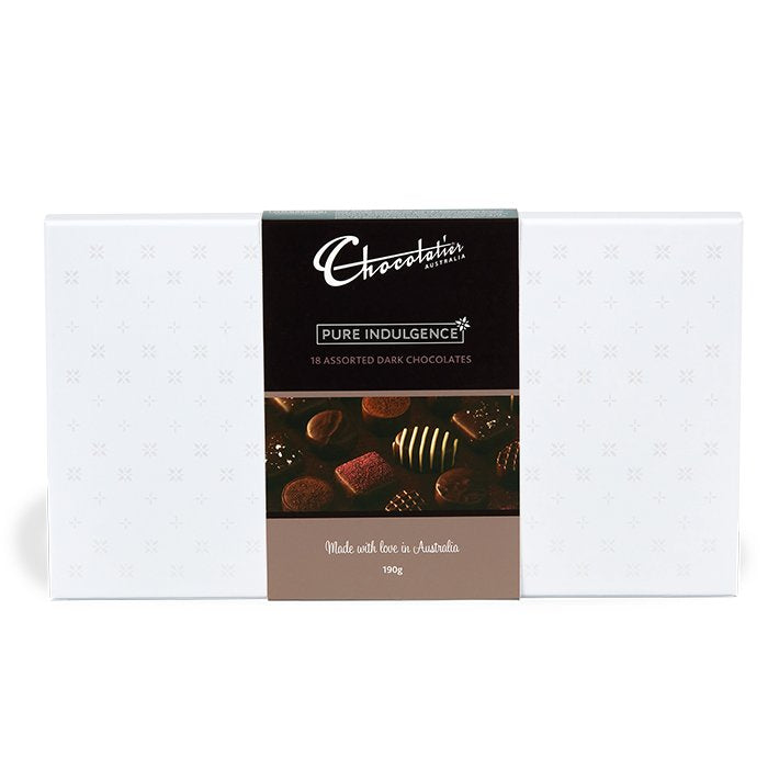 Chocolatier Pure Indulgence Dark Assortment 190g - Chatsworth Flowers