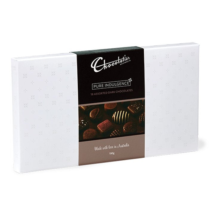 Chocolatier Pure Indulgence Dark Assortment 190g - Chatsworth Flowers