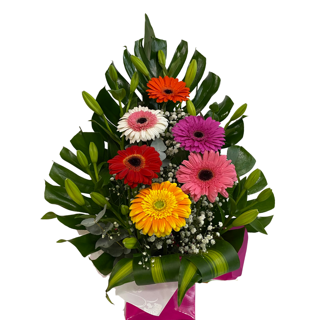 Box of Gerberas/Liliums - Chatsworth Flowers