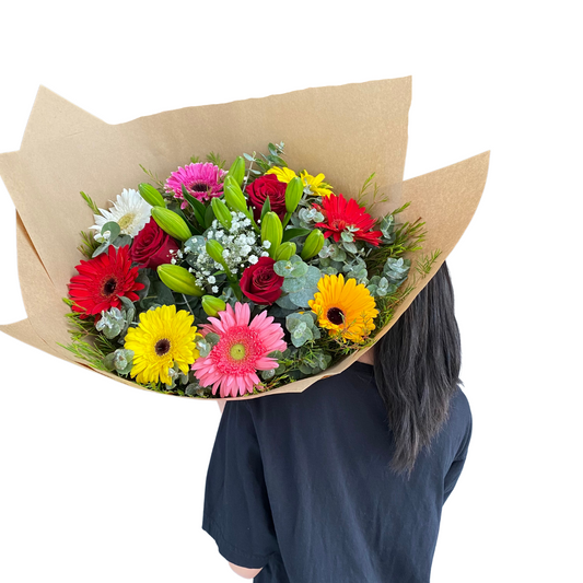Bouquet - Gerberas/Liliums/Roses - Chatsworth Flowers